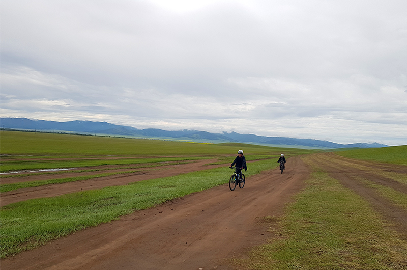 Cycling tour in Mongolia